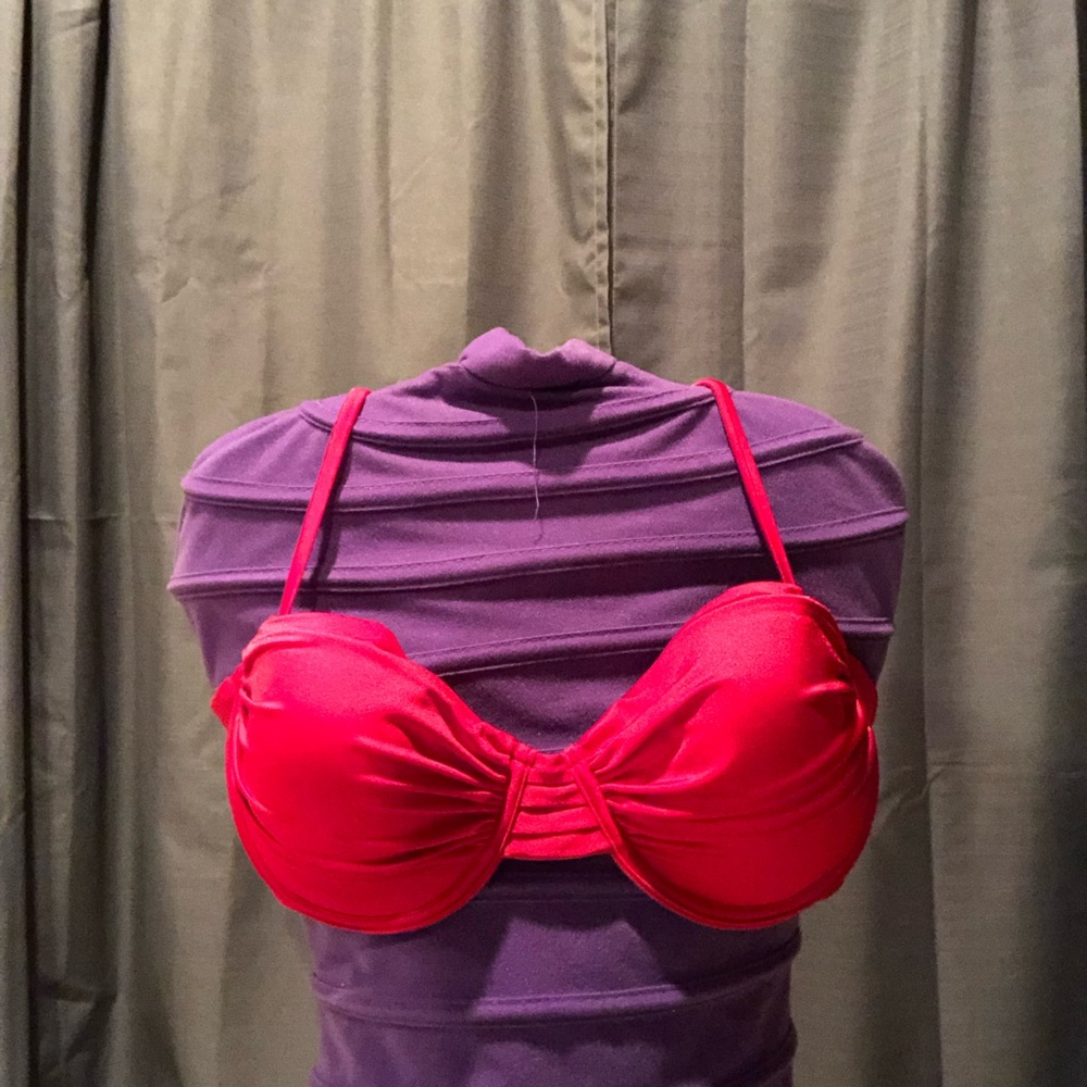 Koala Blue - Women's Bikini Top - Red
